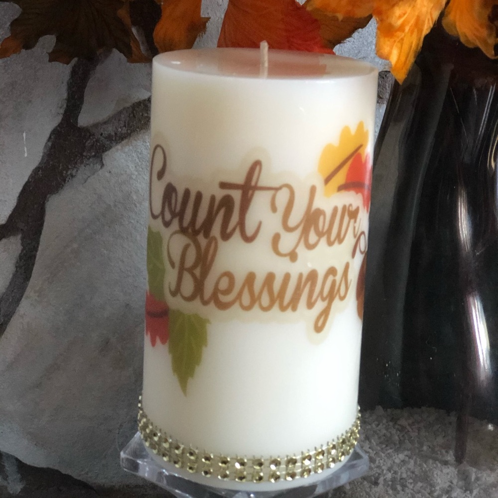 Scented Personalized Candle